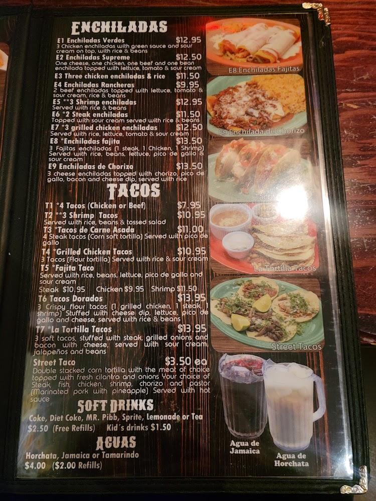 La Tortilla Menu image 2